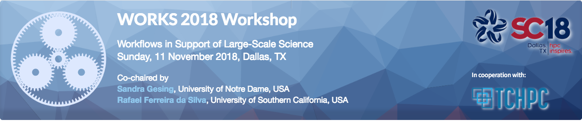 13th Workflows in Support of Large-Scale Science – WORKS 2018 Proceedings